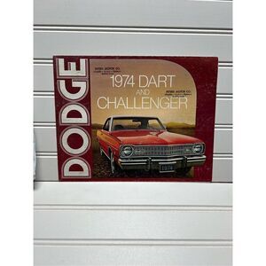 1974 DODGE DART AND CHALLENGER Original Factory Dealer Sales Brochure